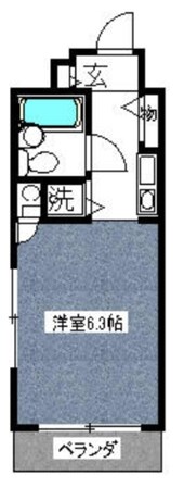 グリーンプラザ東あずまの物件間取画像